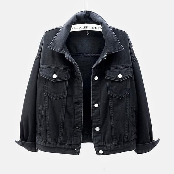 Pring Höst Dam Denimjacka Pring Höstjacka Rosa Jeansjacka Yellow XXL