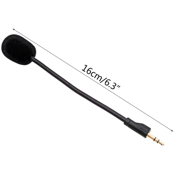Mikrofonerstatningsmikrofon for Logitech G PRO / G PRO X trådløst spillhodesett Avtakbar hodetelefon Mic Boom