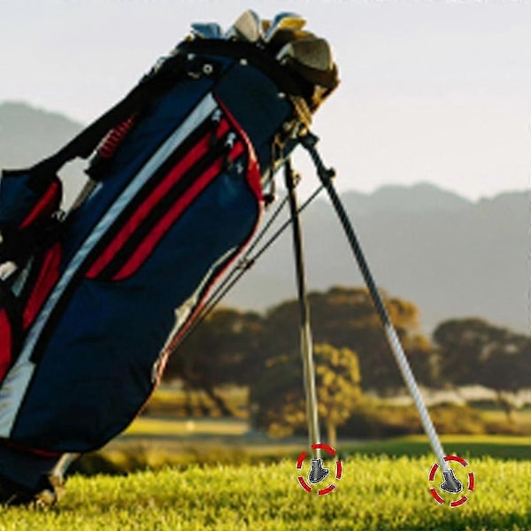 Golfbagställ – Lättinstallerat golfbagställ – Ersättningsfötter för golfbagställ