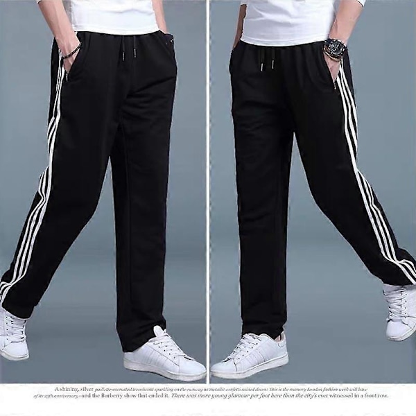 Joggebukser Herre Bukser Stor Størrelse Løse Casual Student Joggebukser Herre Rett Bukser Lange Bukser grey 3XL