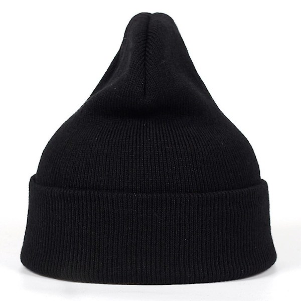 Parappa The Rapper Beanie - Broderad Vinterhatt - Groda Stickad Hatt - Bomulls Skullies Beanies Hatt black