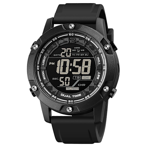 SKMEI 1762 Digital Display Luminous Elektronisk Klocka SKMEI 1762