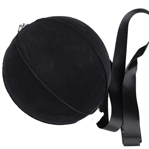Oppustelig Golf Swing Træningsbold Sort Sort Black