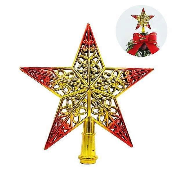 Juletræsstjerne Topper Glitrende Juletræsstjerne