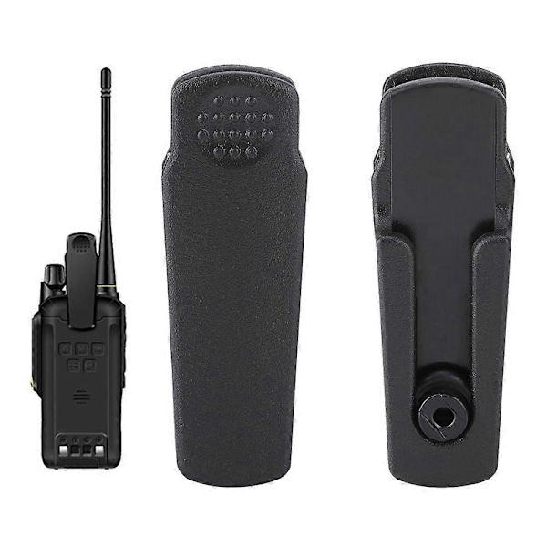 10 STK Vandtæt Sort Walkie Talkie Bælteklips Tilbehør Til BAOFENG UV-9R Plus