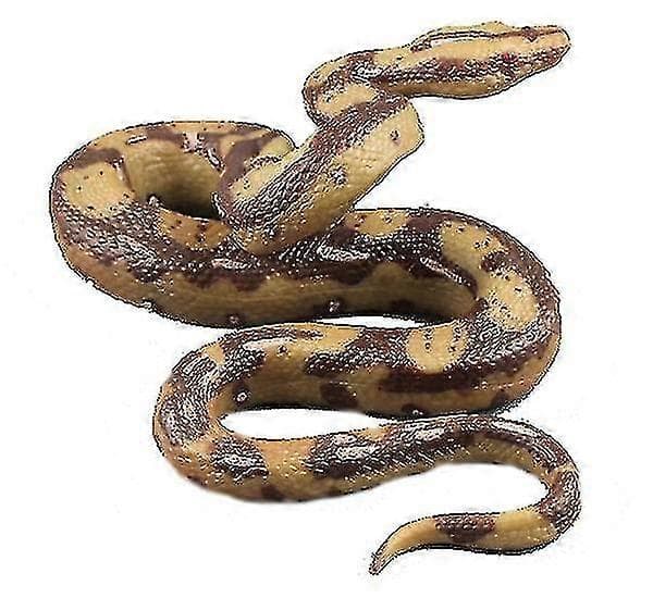 Realistisk Leke Slange i Gummi Large pythons