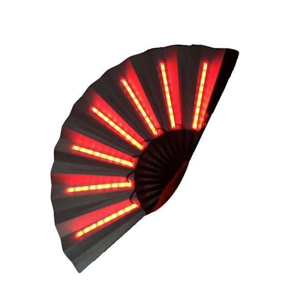 Stilige LED-vifte med lavt strømforbruk - øye-fangende økning Red