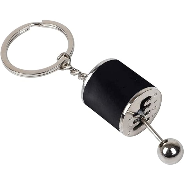 1 stk. Bilskifter nøkkelring, kreativ automatisk girskifter modell nøkkelring, bilgirformet nøkkelring i metalllegering, nøkkelring for menn, gave, biltilbehør