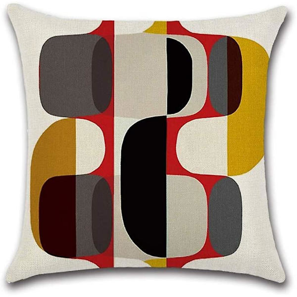 4 stk Putesett Dekorative 45 X 45 Cm Putesett Bomullslin Putesett Kasteputetrekk Sofa Seng Bil Hjem Kontor Dekorative Kvadrat C