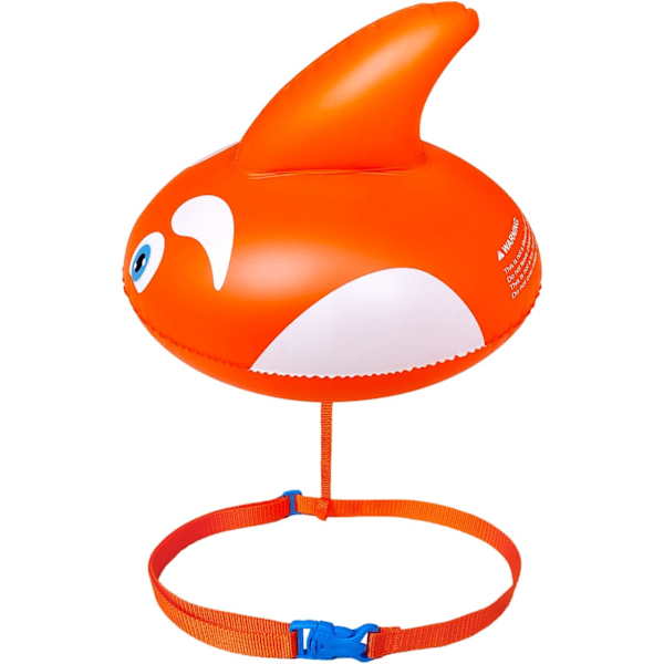 Uimarengas kelluke, allas kelluke lapselle ja aikuiselle, uimavyö lapselle, vyön koko on säädettävä, tee uinnistasi helpompaa ja helpompaa Orange