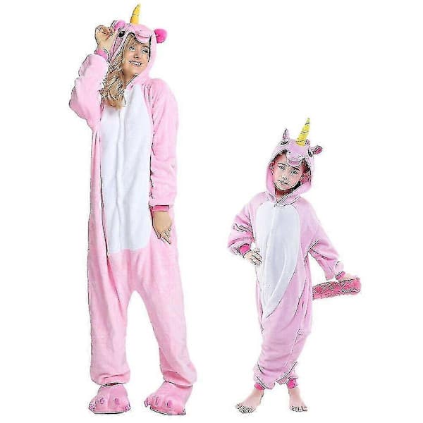 Pegasus Clothing Unicorn Pyjamas Kigurumi Jumpsuit Blå-FX- Blå M Blue M