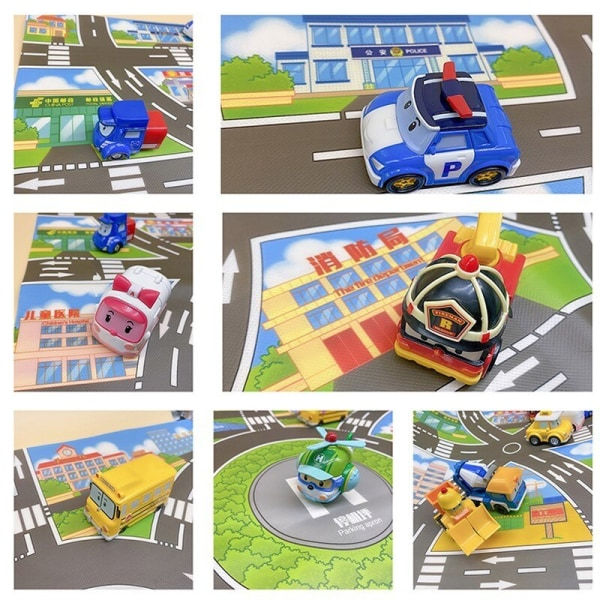 26 Style Silverlit Robocar Korea Barnleksaker Robot Poli Roy Haley Anime Metall Actionfigur Seriefigur Leksaksbil För Barn Bästa Present