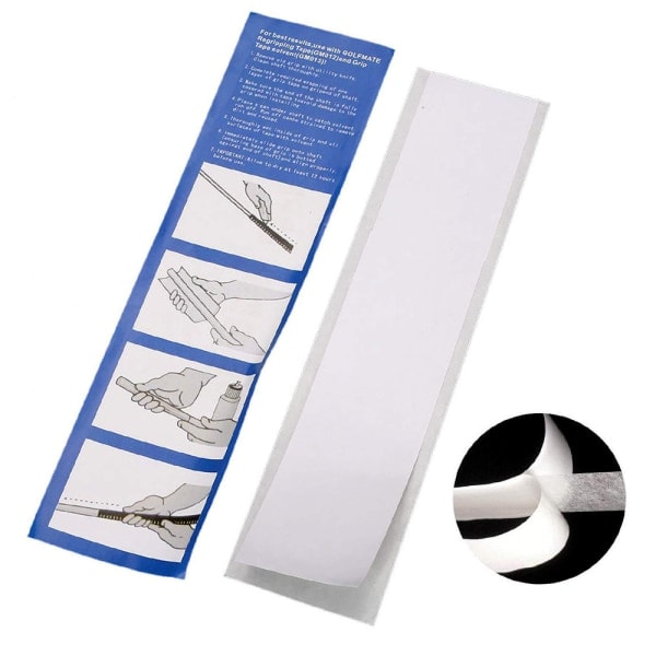 Dobbeltsidig greptape for golfgrep 13 stk Hvit