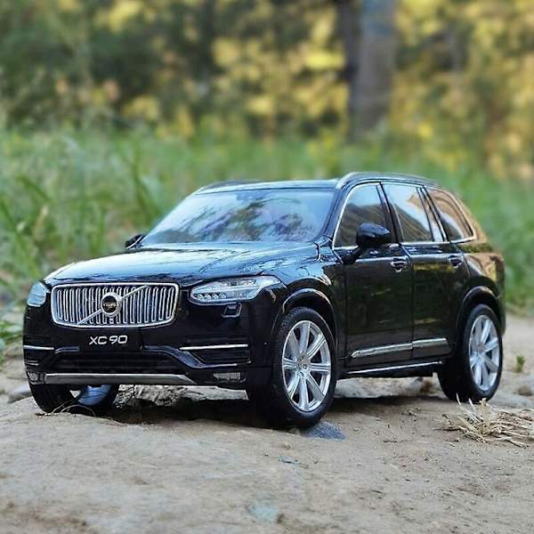 1:32 VOLVO XC90 SUV -metallimalli auto, valumuotti ja lelumetalliautot, automallikokoelma, ääni ja valo, lasten lahja leluautot RED