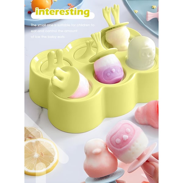 Barneisformer, små isformer, ispinner, ispinneformer, mini isformer, ispinneformer med pinner