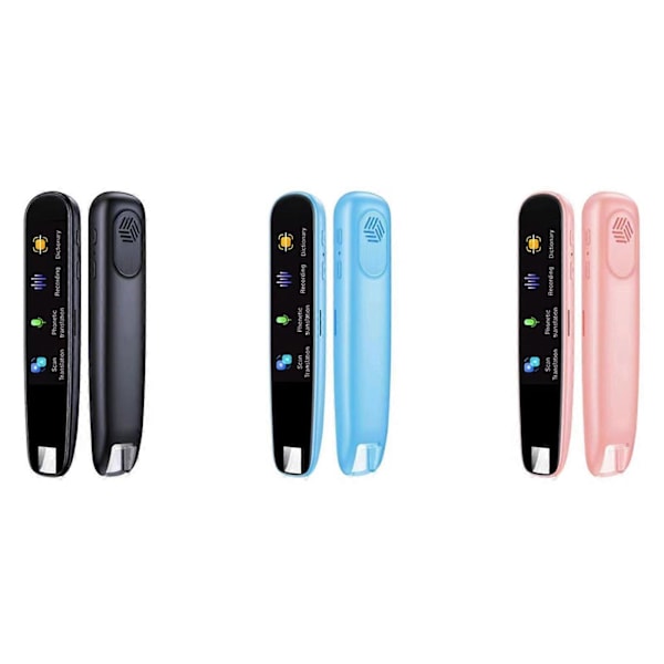 Scan Reader Pen, Smart Scan Översättnings Penna Textläsning Penna 116 Röstspråk Översättningsenhet, 50% Erbjudande Pink