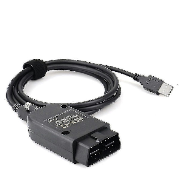 Vag Com 22.3.1 Obd2 Skanneri Hex V2 Vagcom Auton Diagnostiikkatyökalu Obd Usb Wi. Hex V2 Vag Usb V22.9 V22 ITTItalian