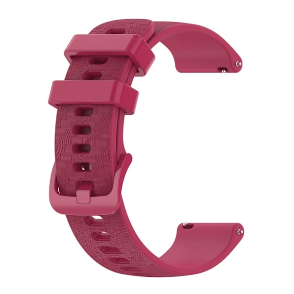 Silikonrem til Garmin Forerunner 645 Music Burgundy