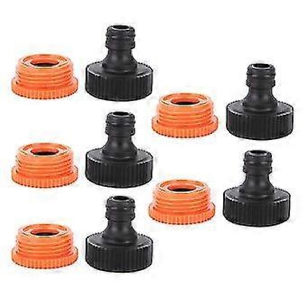 Havevandslange Adapter (5 stk) - 1~34 ABS Slangehane Konnektor Hun Gevind