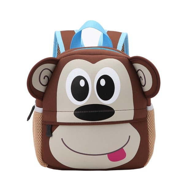 Barnehage Ryggsekk, Småbarns Ryggsekk, Dyre Design, Barnehage Ryggsekk for 2-5 År (Ape)