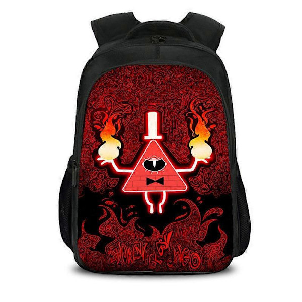 Gravity Falls Dipper Mabel Rento koululaukku Anime Kannettava tietokone Reppu Koululaukku Olkalaukku Style02