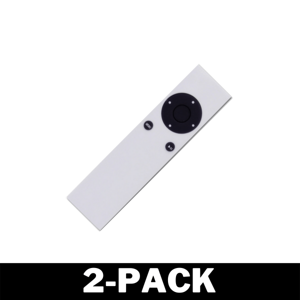 Tyylikäs kaukosäädin Apple TV:lle White 2-Pack 2-Pack