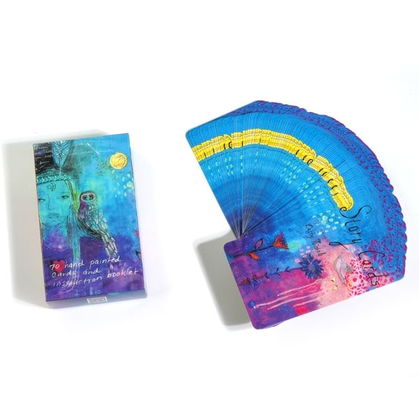 Tarot-kortit aloittelijoille - 70 kortin oraakkelikorttipakka, kauniit ja sielukkaat