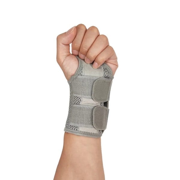 Oppdatert komfortabel håndleddsstøtte for karpaltunnel for menn og kvinner, fleksibel skinne for søvnstøtte, håndleddsstøtte for senebetennelse (