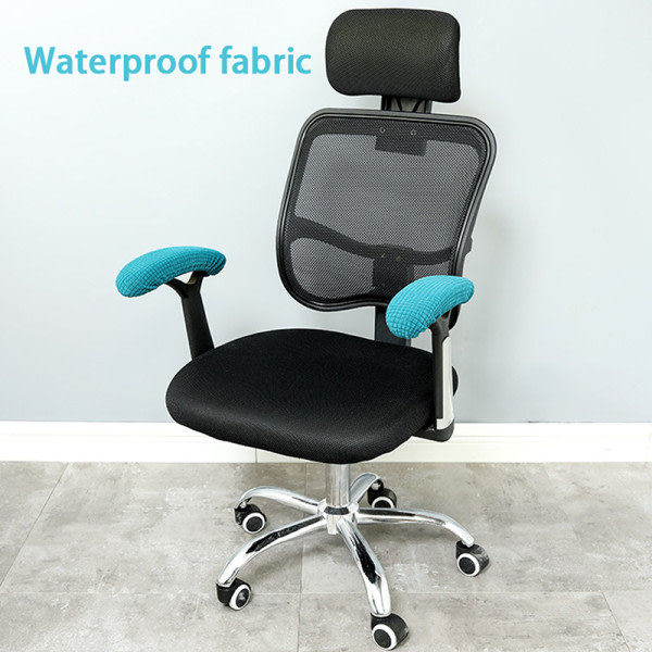 Armlenestopp for kontorstol, fleksible puter Dark blue
