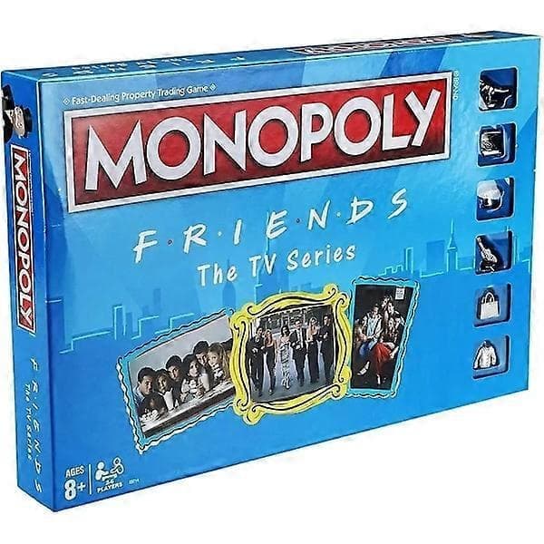 Korttipeli Monopoly Edition Lautapeli Korttipeli Friends TV-sarjaversio, lautapeli, korttipeli.