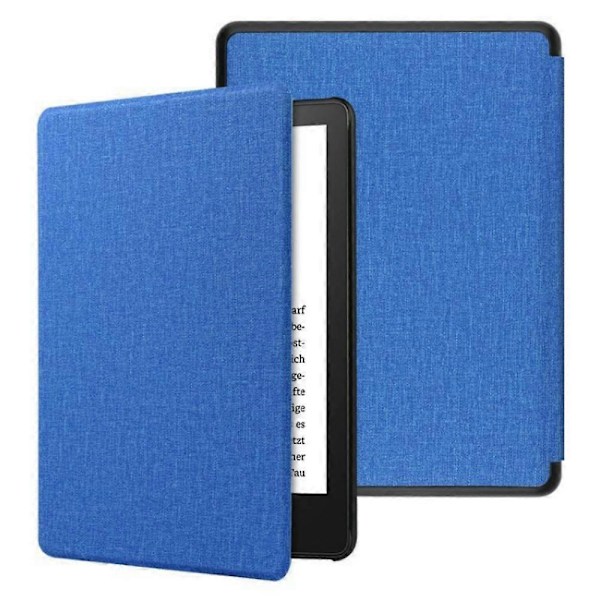 Smal och hållbart PU-läderfodral för Kindle Paperwhite 6 12:e generationen 2024 med automatisk väckning/sömn brown