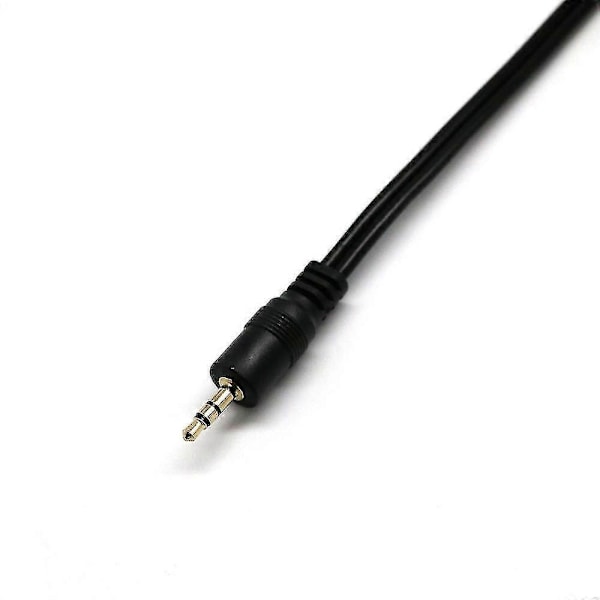5m Audiokabel 3,5mm Jack til RCA Jack RCA Jack RCA til AUX Jack