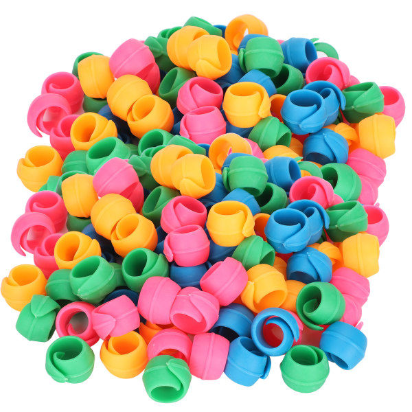 100 st Bobbinhållare Clip Trådkompisar Clips Organizer Symaskiner Tillbehör