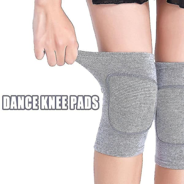 1 Par Barn Halkfria Knäskydd Mjuka Knäskydd Knäskydd Andningsbara Grey M