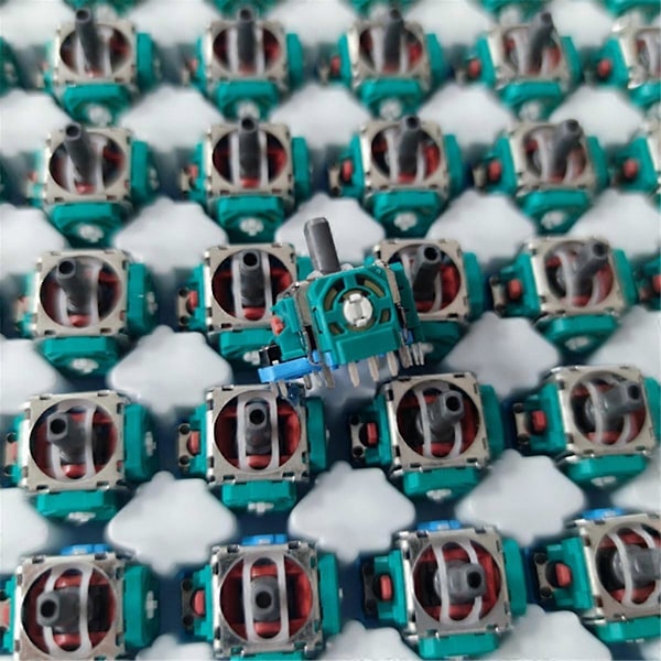 10 st 3D Joystick Potentiometer för Spelkontroll Vibrerande Joystick Reparationsdelar