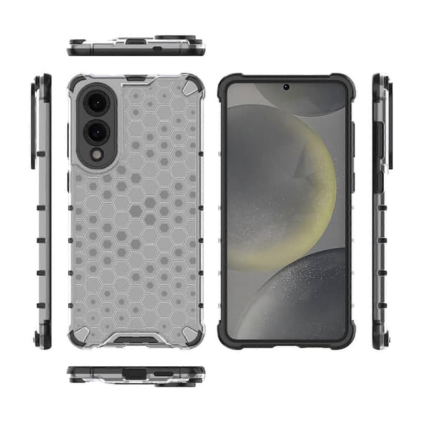 Honeycomb Støtsikkert Telefondeksel For Samsung Galaxy S25 Edge 5G
