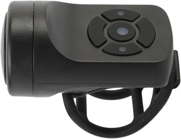 (Svart) Elektronisk cykelklocka - Hög 120dB cykelklocka - Trådlös ringklocka