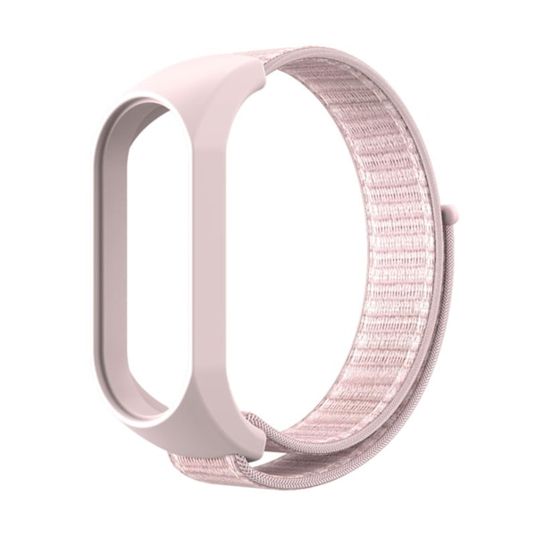 Klockarmband Vattentätt Justerbart Integrerat Mjukt TPU Enstycke Armbandsur Rem för Xiaomi Mi Band 5 6 7 Pink