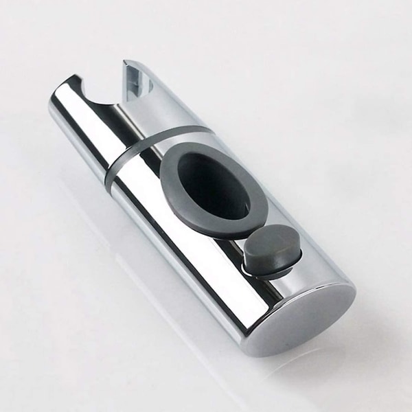 Chrome Abs Duschhållare Duschhållare Clip On Duschstång Handduschhållare 360 ​​Rotation För Badrum Oval,s