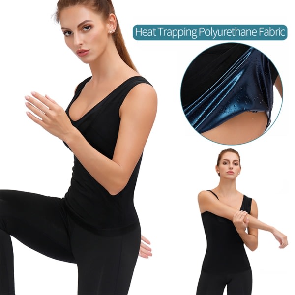 Sweat bastuväst Body Shapers väst L-XL Women