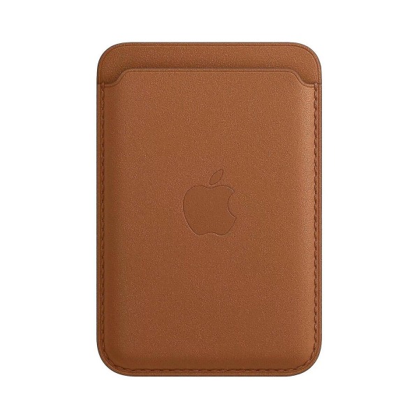 Officiell Apple-läderplånbok med MagSafe för iPhone - Sadelbrun