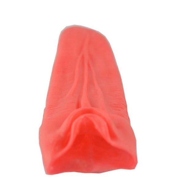 Ekstra Lang Tunge Gummi Rekvisitt Halloween Party Kostyme Tilbehør Rød - 2 STK