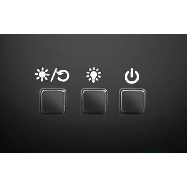 Stjerneprojektor - Galaxylampe - Undervannsprojektor - Svart