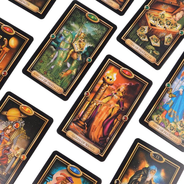 The Gilded Tarot Deck Kortspill Leke Divinasjon Orakel Veiledning