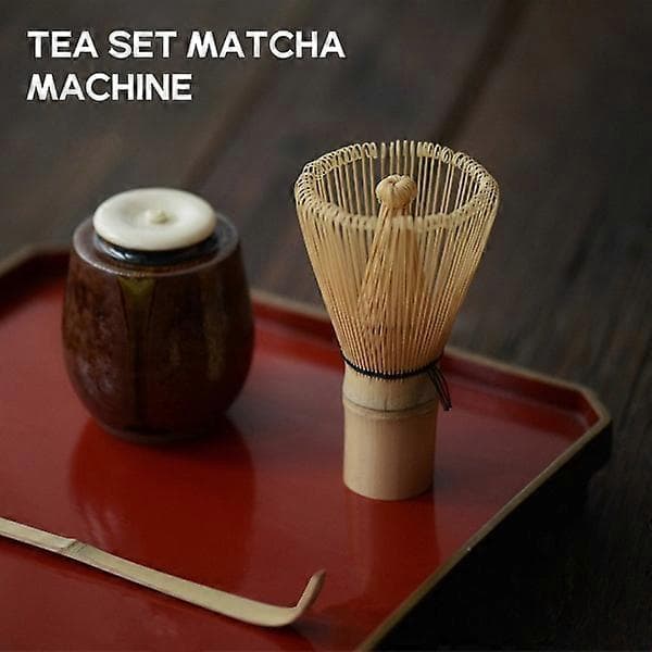 Japanilainen Matcha-setti (3.) - Matcha bambuvispilä teelusikka, - setti