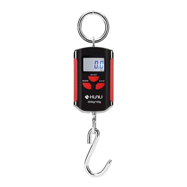 Mini Kranvåg Bärbar 200kg / 400lb Tung Digital Vågskala LCD-Display med Bakgrundsbelysning för Hem, Gård, Marknad, Fiske, Jakt