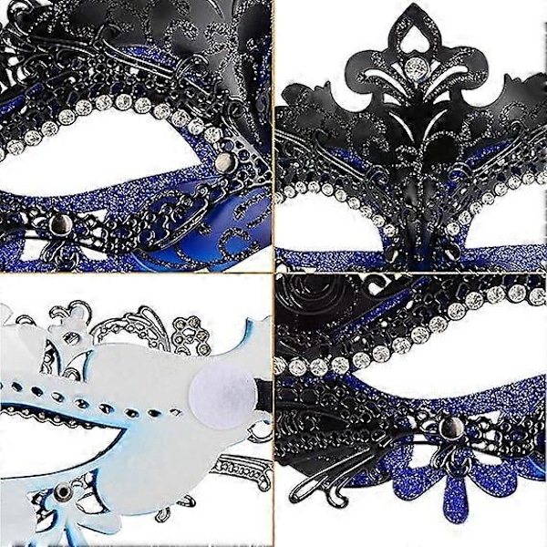 Maskebal Maske, Mardi Gras Dekorationer Venetianske Masker til Kvinder