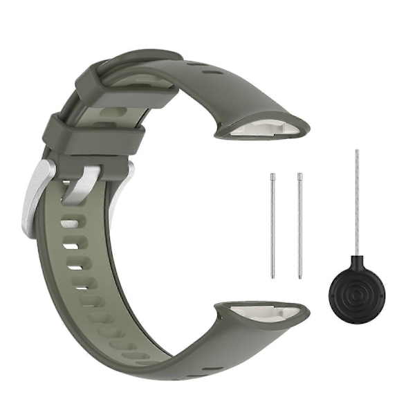 Silikon Urrem til Polar Vantage V2 Army Green