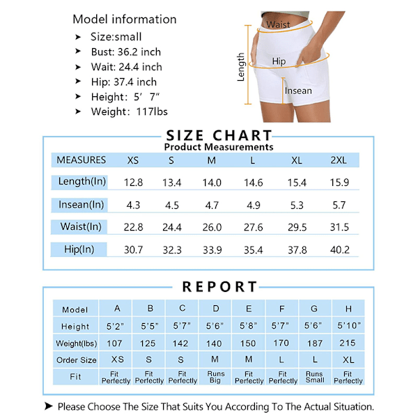Kompression Shorts - Perfekt til Yoga & Fitness Sort M Sort M Black M