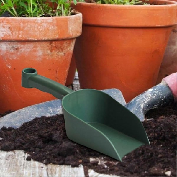 Hage Plast Spade, Multifunksjonelt Plast Graveredskap, Slitesterkt Graveredskap, Plastskjeer, Hagespade, Håndspade for Graving
